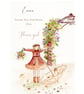 Flower girl proposal card, Autumn wedding, handmade card - Image 1