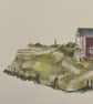 Local landscape scenery gouache painting  - Image 6