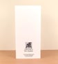 Rat Christmas Card - tall red and green card with festive rats L-XRG - Image 3