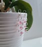 925 Silver & Pink Glass Cat Eye Dangle Earrings Earings Gift Jewellery Jewelry - Image 6