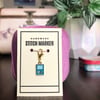 Gameboy Stitch Marker, Progress Keeper, Enamel Charm  