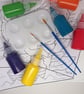 Paint kit for children 