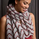 Toccata Wrap Shawl  knitting pattern