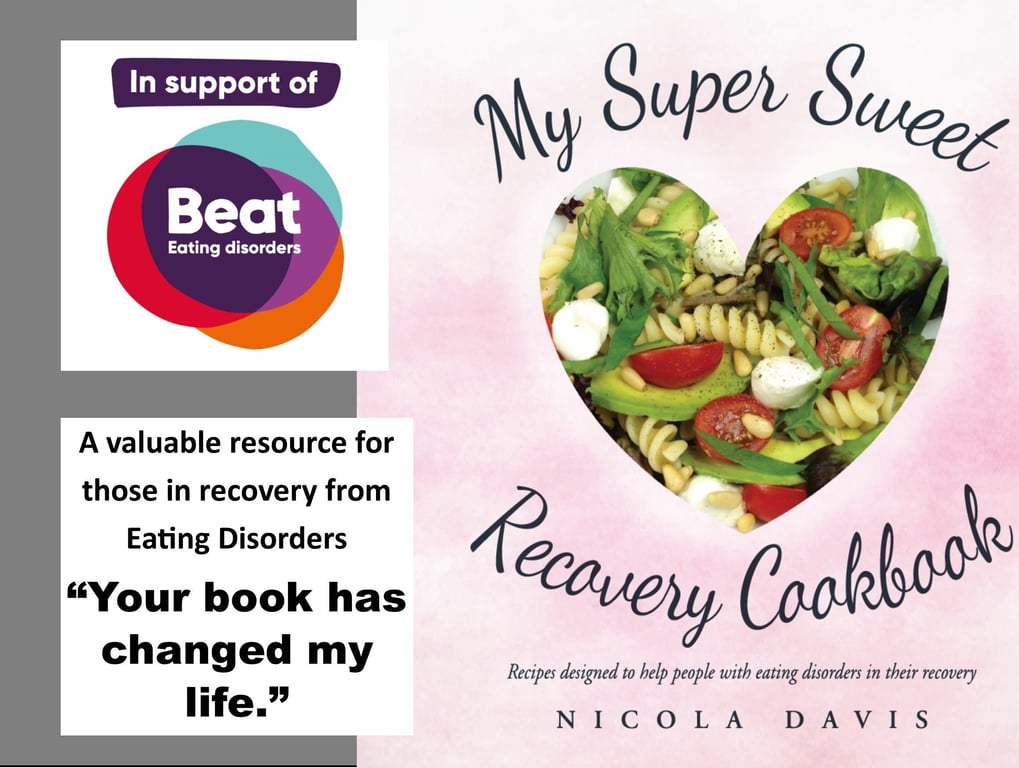 Anorexia Recovery Cookbook, My Super Sweet Recovery Cookbook, Nicola Davis