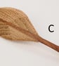 Handmade Leaf Brooch - Reclaimed Oak and Sapele Wood Jewellery - Image 4