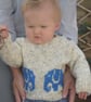 Knitting Pattern Elephant Sweater and Hat.  Digital Knitting Pattern - Image 2