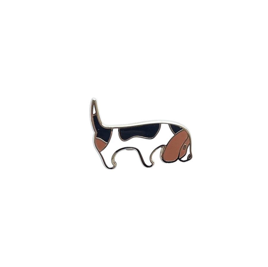 Beagle dog pin