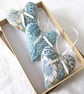 SET OF 3 WILLIAM MORRIS LAVENDER BAGS - HEART SHAPED - Image 6