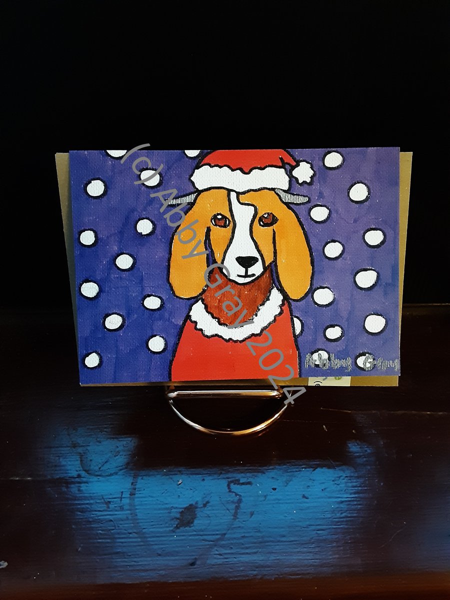 Dog Christmas Card (Single)
