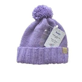 Classic stocking stitch hat, chunky, M size