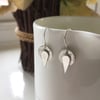 Fine silver earrings