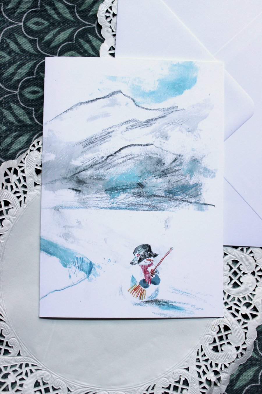 Snowman Christmas Card