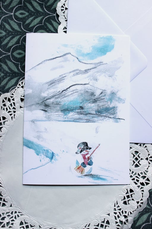 Snowman Christmas Card