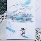 Snowman Christmas Card