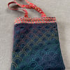 Sashiko Rainbow Wave Tote Bag