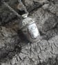 Solid silver acorn pendant - Image 2