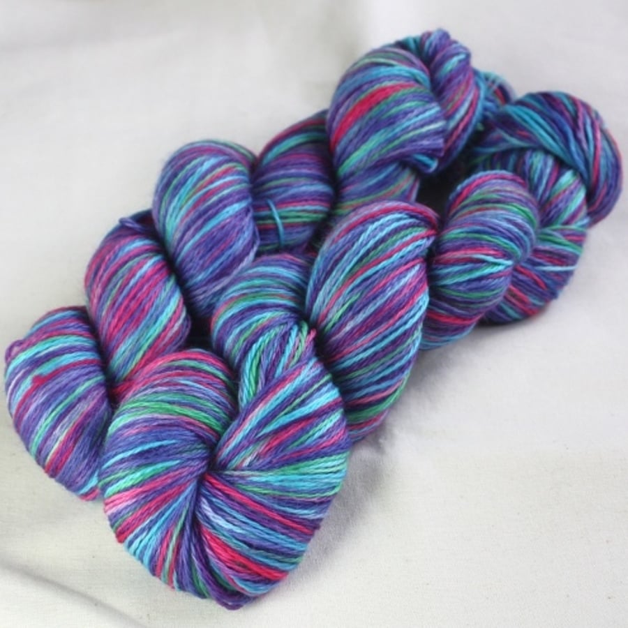 Pool Party - Superwash merino sock yarn