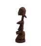 Dogon femininity statue, 3d printed African tribal figure, hand painted - Image 6