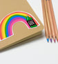 Rainbow Gin Sticker - Image 2