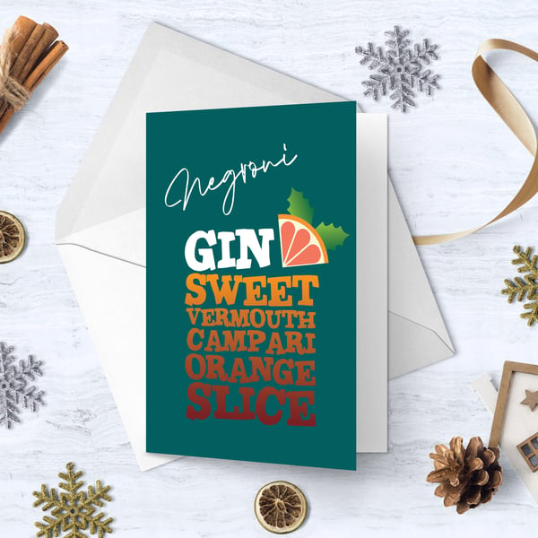 Negroni Christmas Card