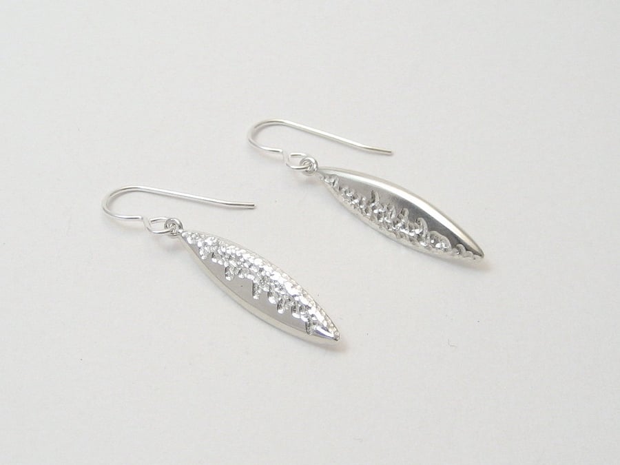 Sterling Silver Eclipse Small Earrings