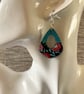 Geometric wood earrings - Image 4