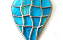 Stained Glass Suncatchers Hearts Love