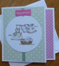 Retro Washing Line Happy Birthday Card - Image 2