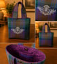 Isle of Skye Tartan Little Lady bag with thistle