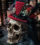 Rebel Ravage Mini Top Hat: Handmade Steampunk & Gothic Statement Piece