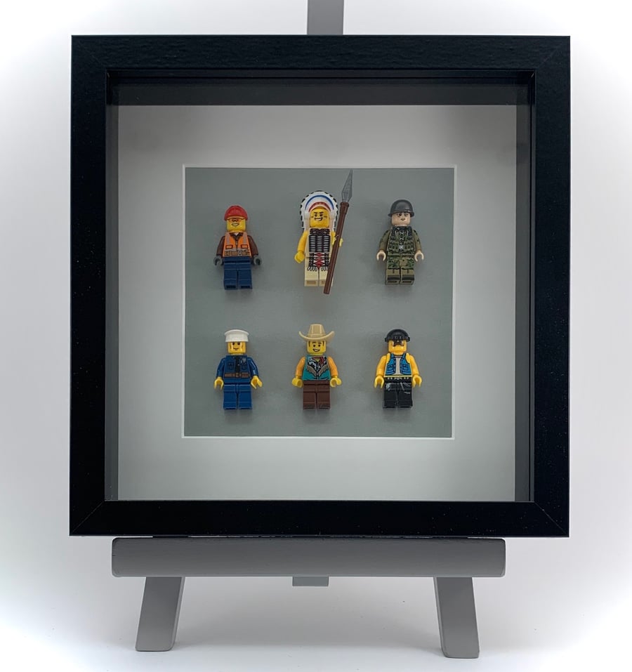 Village People mini Figure frame.