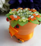 Handmade Gerbera Flower Pot Gift - Image 3
