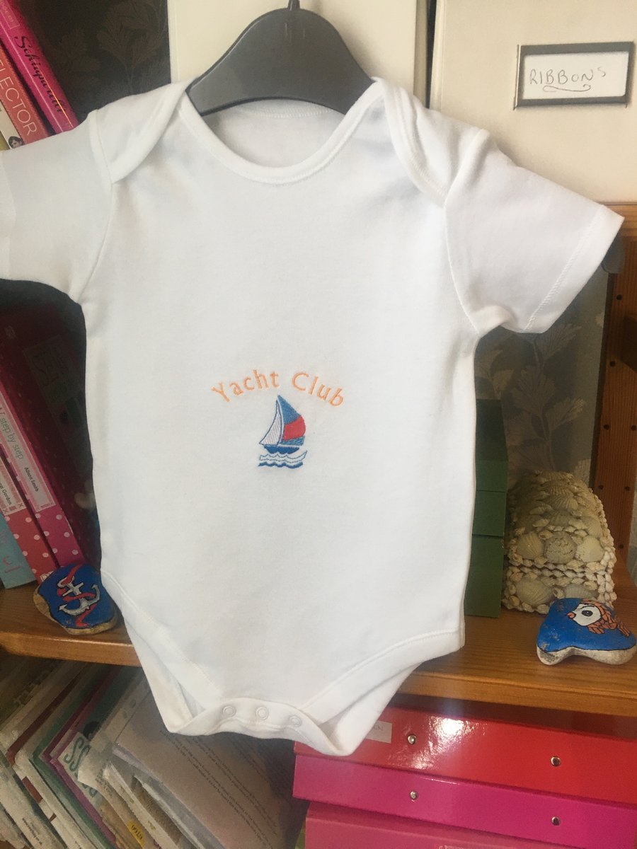 Personalised baby vest t-shirt