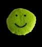 Handmade felt emoji brooch - Image 4