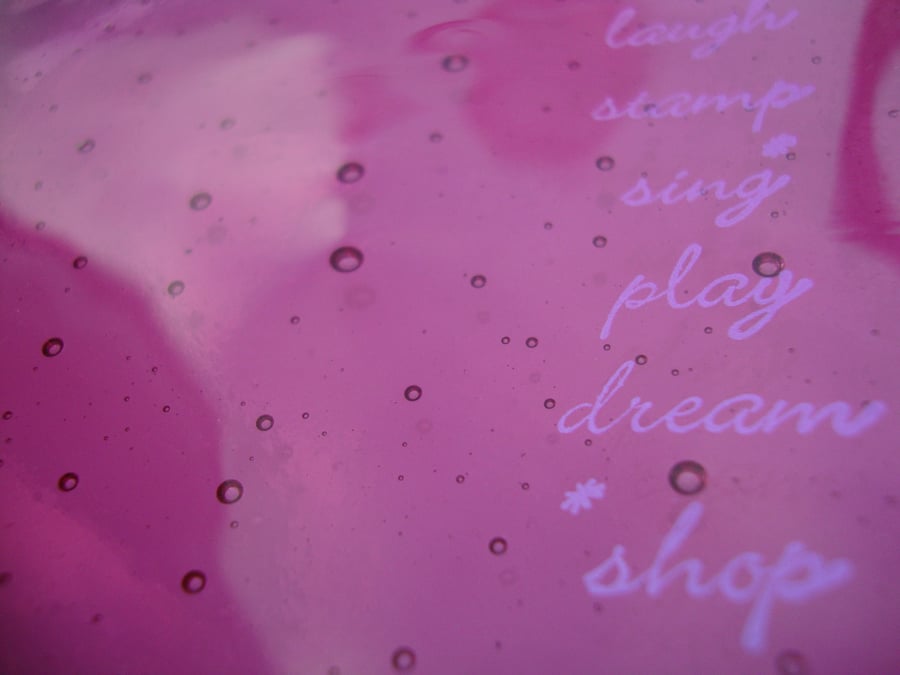 custom order fused glass trinket tray and hanger