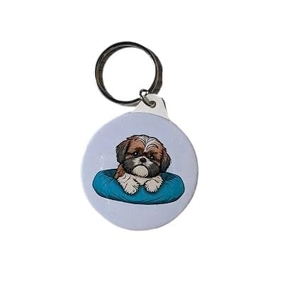 Shih Tzu Keyring - ShihTzu Dog Gifts