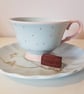 Retro Mini Bourbon Biscuit necklace OR keyring - handmade, unique, gift, cute - Image 1