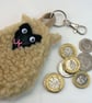 Sheep coin purse ( can be clipped onto handbag) - Image 1