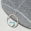 Tiny heart necklace