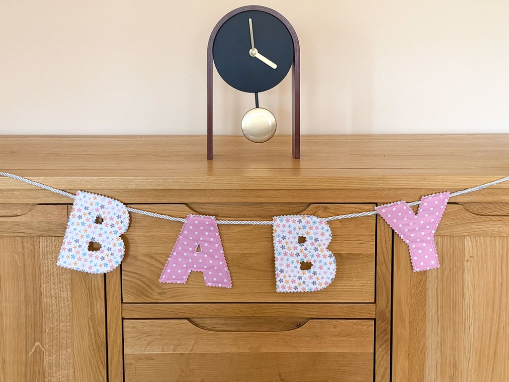 Personalised Baby-Childrens Garlands, Banners. Babies, Nursery Decor, Children