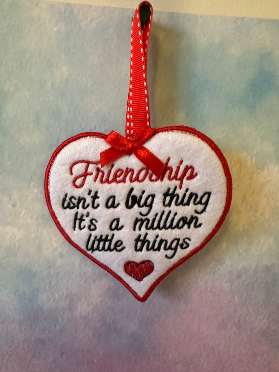Scented encouragement message – A Gift from the Heart Friendship