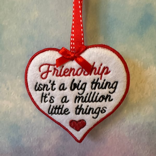 Scented encouragement message – A Gift from the Heart Friendship