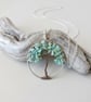 Wire Gemstone Tree Of Life Necklace