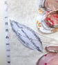 Wire Pink Flower in a Round Vase. Pink Silver Gold Copper White Artwork. - Image 5