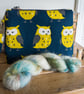 Project bag - a generously sized zipped pouch with detachable wristlet - Image 4