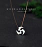 Opal Ninja Star Necklace With 925 Sterling Silver Chain - Image 3