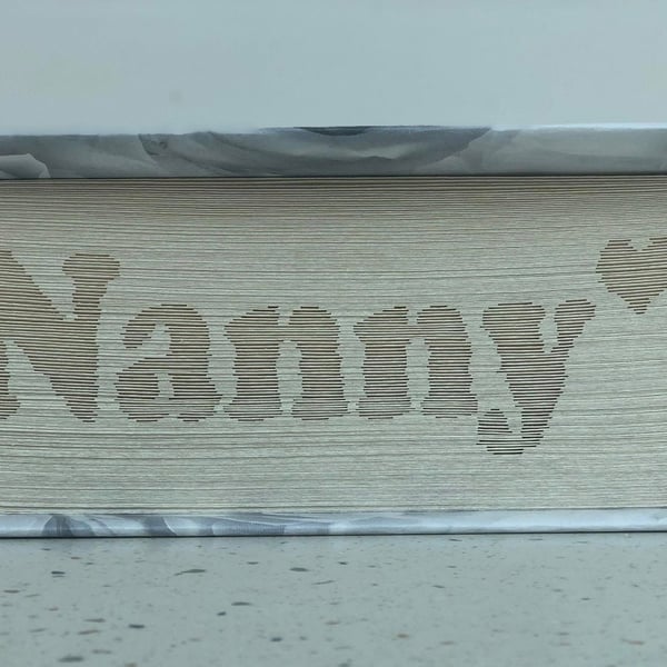 Nanny Sideways 180 SHADOW CUT & FOLD Book Folding Patterns - EMAILED PDF PATTERN