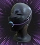 Black SIP valve cap with purple keeper - Image 2