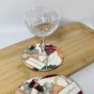 Celebrate with Cocktails Wooden Coasters