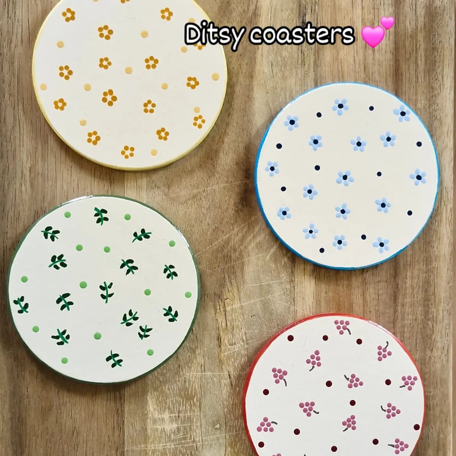 Ditsy Coasters